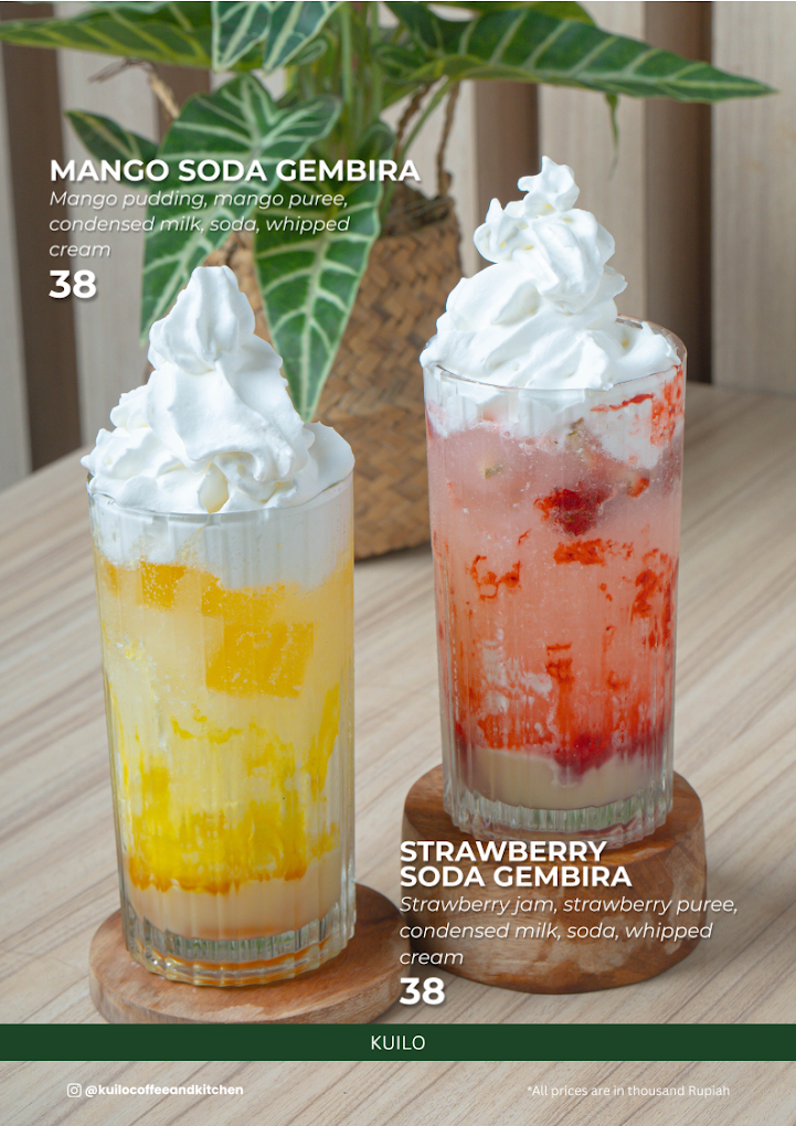 Menu Kuilo Coffe & Kitchen