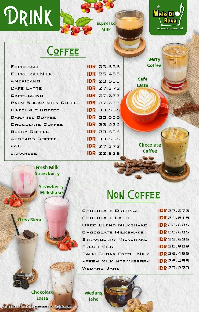 Menu Melodi Rasa